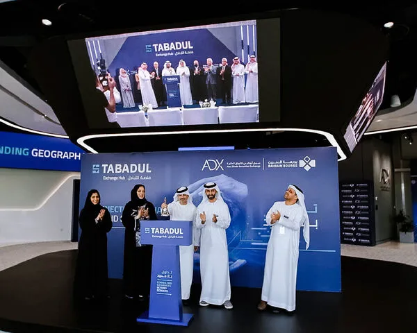 سوق أبوظبي للأوراق المالية وبورصة البحرين يطلقان منصة &quot;تبادل&quot;