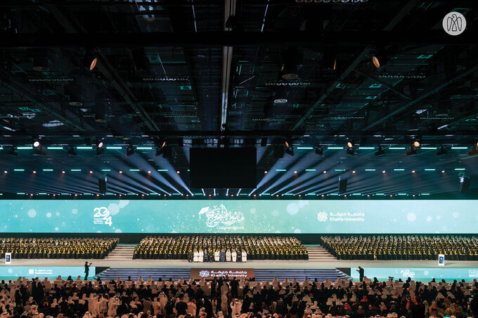 Khaled bin Mohamed bin Zayed attends Khalifa University graduation ceremony
