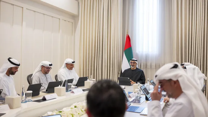 خالد بن محمد بن زايد يترأس اجتماع مجلس إدارة "لِعماد"
