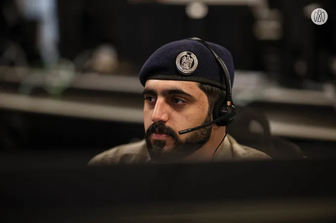 Hazza bin Zayed visits Al Ain Police Directorate and reviews development programmes and security readiness