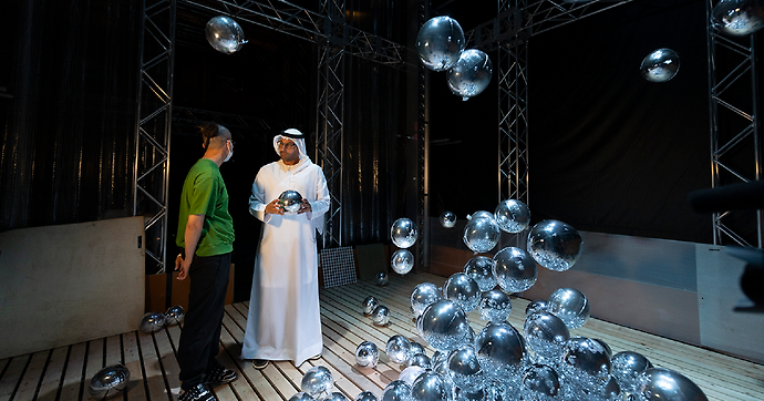 teamLab Phenomena Abu Dhabi: H.E. Mohamed Khalifa Al Mubarak visits Japan for a first glimpse of the completely new art experience coming to Abu Dhabi