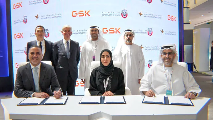 Department of Health – Abu Dhabi, Abu Dhabi Investment Office and GSK sign agreement to establish Multi-Omics Research Institute in Abu Dhabi during Abu Dhabi Global Health Week 2025
