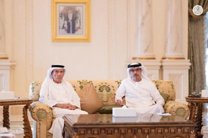 V|Hazza bin Zayed receives delegation from UAE University