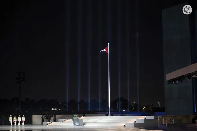 Humaid bin Rashid Al Nuaimi attends Commemoration Day ceremony at Wahat Al Karama in Abu Dhabi
