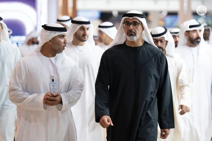Khaled bin Mohamed bin Zayed visits Abu Dhabi International Hunting and Equestrian Exhibition (ADIHEX)