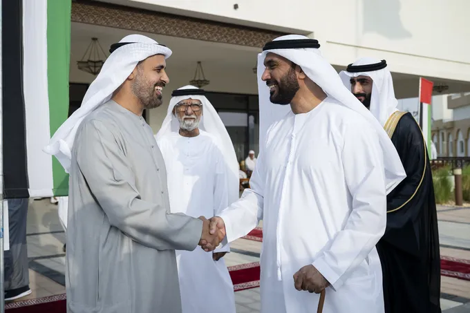Theyab bin Mohamed bin Zayed attends Ali Mohamed Al Ameri wedding reception