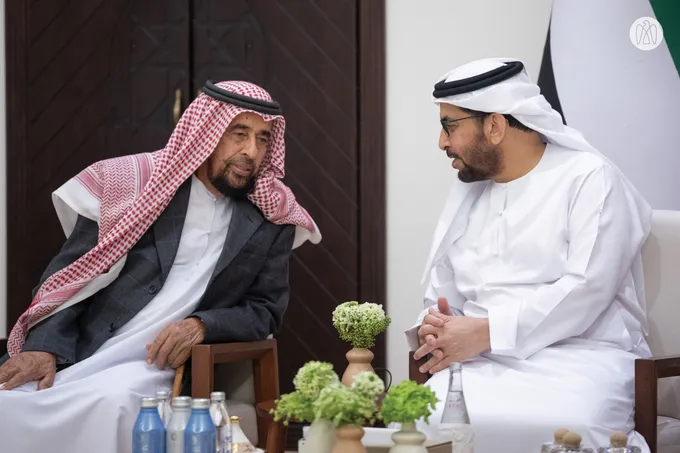 Hamdan bin Zayed receives well-wishers for holy month of Ramadan