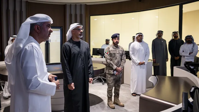 Khaled bin Mohamed bin Zayed reviews emergency readiness and response ecosystem at Unified Medical Operations Command Centre in Abu Dhabi