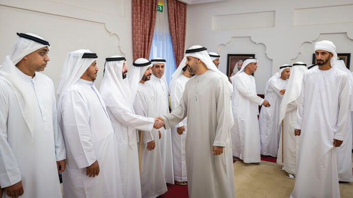 Theyab bin Mohamed bin Zayed offers condolences on the passing of Mohammed Abdulla Al Dhaheri