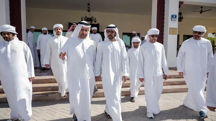 Khalifa bin Tahnoon bin Mohammed offers condolences on the passing of Matouq Harbi Al Ameri