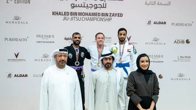 Khalifa bin Tahnoon bin Mohammed attends inauguration of 2nd Khaled bin Mohamed bin Zayed Jiu-Jitsu Championship