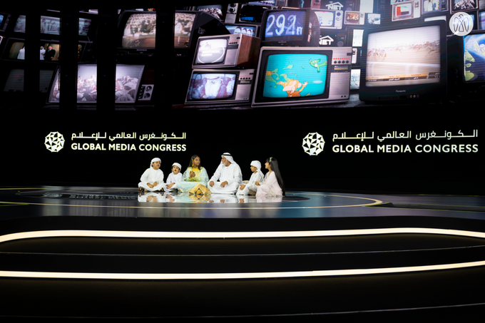 Under the patronage of Mansour bin Zayed, Theyab bin Mohamed bin Zayed inaugurates Global Media Congress 2024