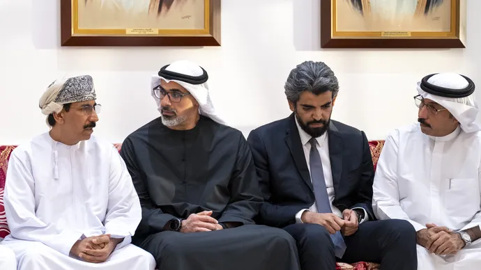 Khaled bin Mohamed bin Zayed offers condolences on the passing of Ali Salem al-Beidh
