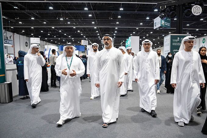Khaled bin Mohamed bin Zayed visits 14th EmiratesSkills National Competition
