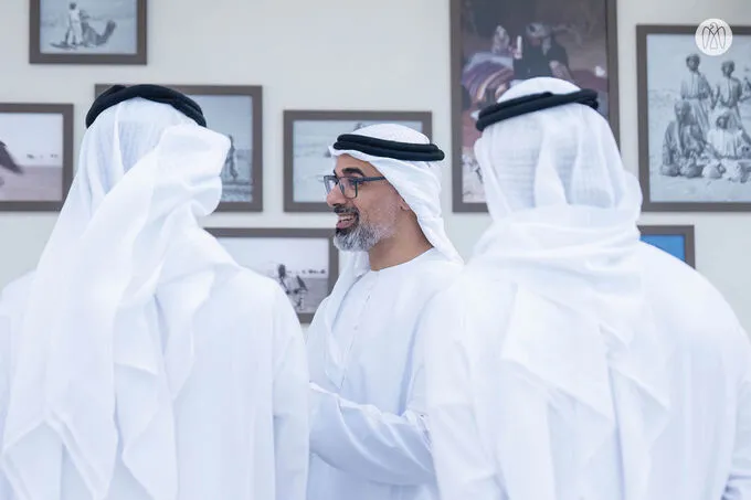 Khaled bin Mohamed bin Zayed visits Al Hosn Festival
