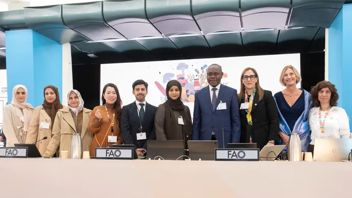 Represented by Mouza Suhail Al Muhairi, UAE appointed Geographic Representative for Near East on Codex Alimentarius Commission