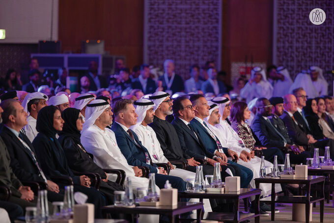 Khaled bin Mohamed bin Zayed attends opening ceremony of Abu Dhabi Global Health Week 2025