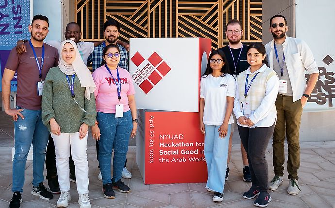مسابقة الهاكاثون لإفادة المجتمع العربي في جامعة نيويورك أبوظبي تسهم بحلول مبتكرة لتحقيق أهداف التنمية المستدامة