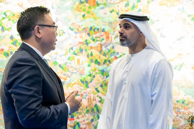 Khaled bin Mohamed bin Zayed attends Annual Investment Meeting 2023