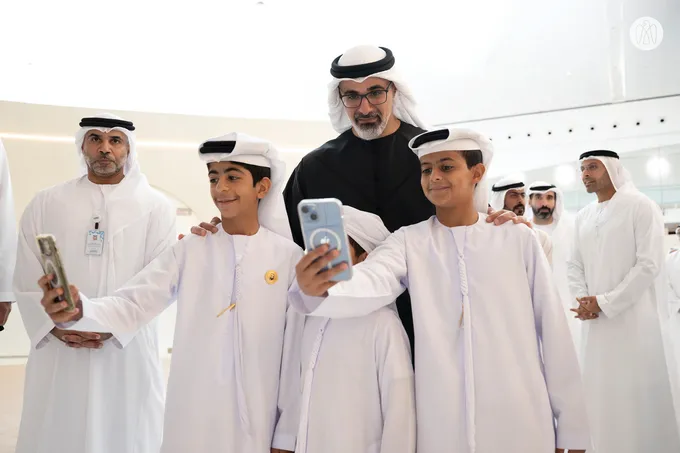 Khaled bin Mohamed bin Zayed visits Abu Dhabi International Hunting and Equestrian Exhibition (ADIHEX)