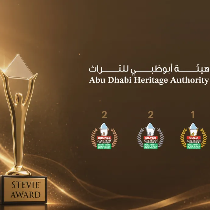 Abu Dhabi Heritage Authority wins five titles at Middle East and North Africa Stevie Awards