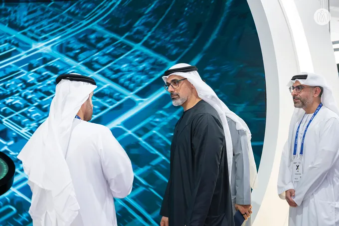 Khaled bin Mohamed bin Zayed attends second edition of DRIFTx exhibition