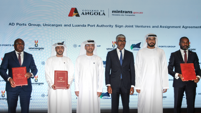 AD Ports Group partners with Unicargas and Multiparques to develop Port of Luanda in Angola