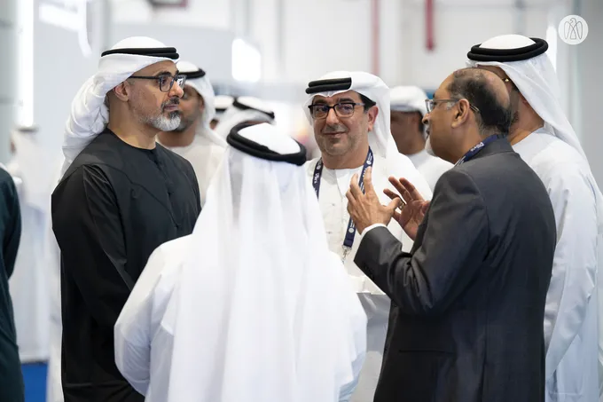 Khaled bin Mohamed bin Zayed attends World Utilities Congress 2025