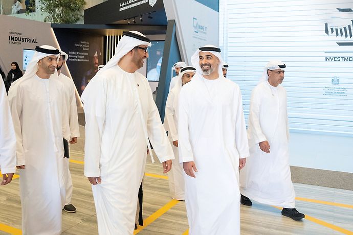 Khaled bin Mohamed bin Zayed visits second edition of Make it in the Emirates forum