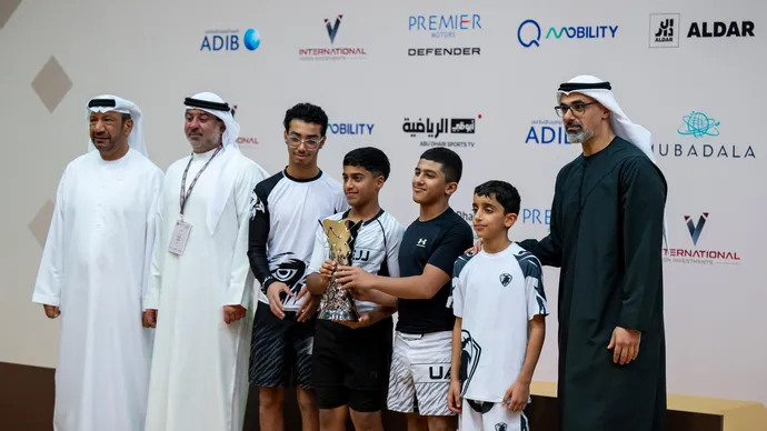 Khaled bin Mohamed bin Zayed attends conclusion of 2nd Khaled bin Mohamed bin Zayed Jiu-Jitsu Championship