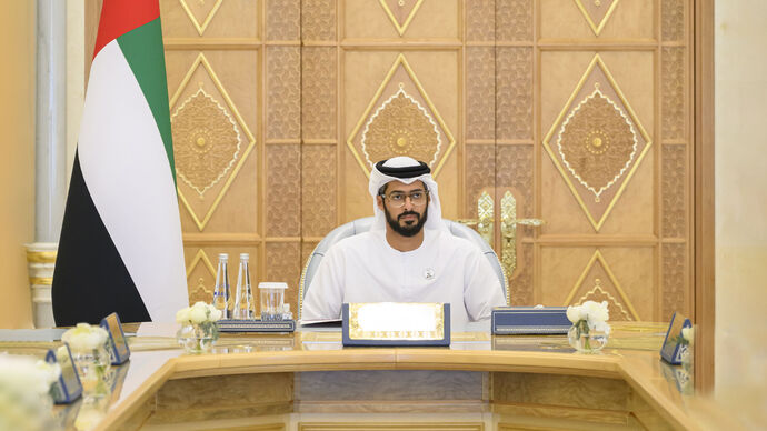 زايد بن حمدان بن زايد يترأس اجتماع مجلس الإمارات للإعلام ويوجّه بإعداد استراتيجية شاملة لتطوير قطاع الإعلام