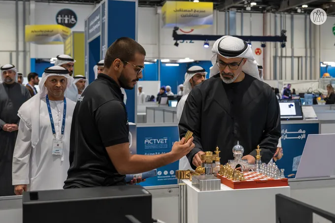 Khaled bin Mohamed bin Zayed attends 17th EmiratesSkills National Competition