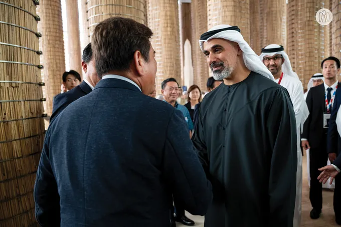 On the sidelines of UAE Day celebrations at Expo 2025 Osaka, Crown Prince of Abu Dhabi meets members of Japanese Parliament and UAE–Japan Society