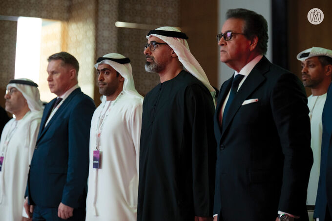 Khaled bin Mohamed bin Zayed attends opening ceremony of Abu Dhabi Global Health Week 2025