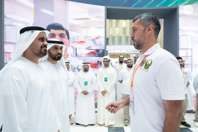 Theyab bin Mohamed bin Zayed attends Global Food Week 2025