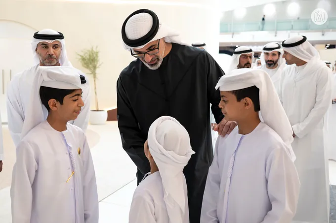 Khaled bin Mohamed bin Zayed visits Abu Dhabi International Hunting and Equestrian Exhibition (ADIHEX)