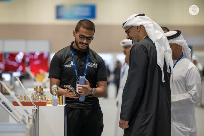Khaled bin Mohamed bin Zayed attends 17th EmiratesSkills National Competition