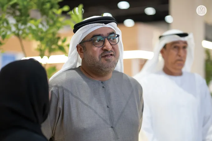Hazza bin Zayed visits 23rd Abu Dhabi International Hunting and Equestrian Exhibition