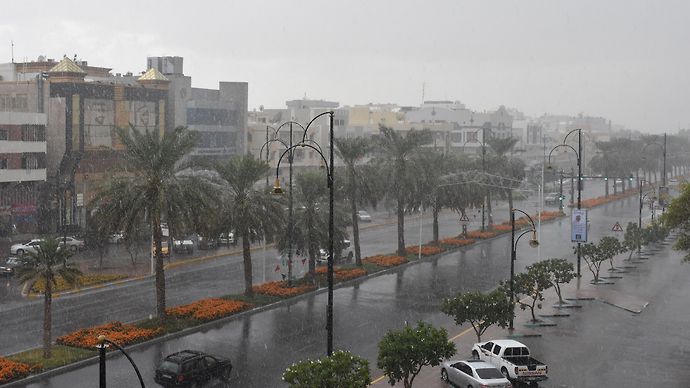 Al Ain City Municipality completes the implementation of precautionary measures to reduce the occurrence of rising ground water levels