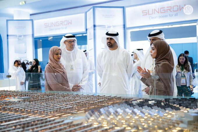 Theyab bin Mohamed bin Zayed attends World Future Energy Summit 2024