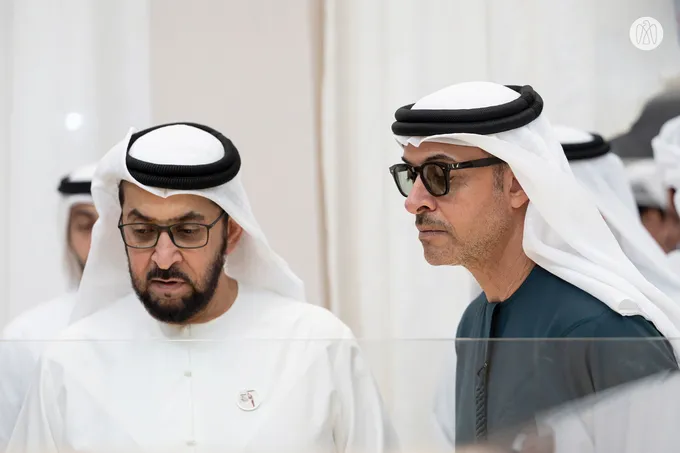 Hamdan bin Zayed and Hazza bin Zayed visit inaugural Al Ain International Hunting and Equestrian Exhibition (AAIHEX)