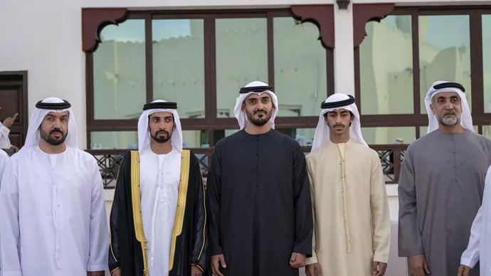 Zayed bin Mohamed bin Zayed attends Humaid Said Humaid Al Raqraqi Al Mazrouei wedding reception