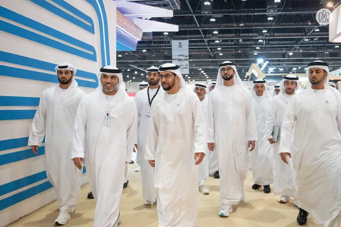 Hamdan bin Zayed visits 22nd Abu Dhabi International Hunting and Equestrian Exhibition