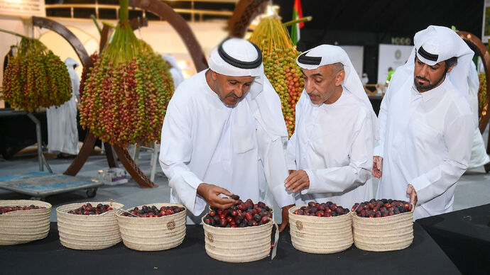 مهرجان ومزاد ليوا للتمور يعقد دورته الثانية