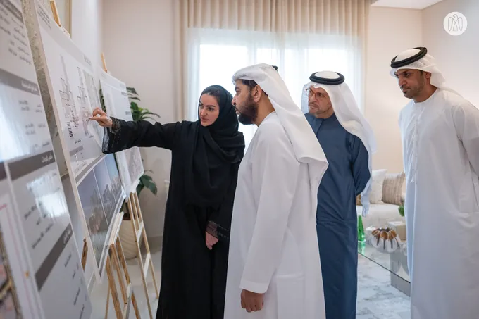 Hamdan bin Zayed inspects Al Sila City housing and Baya Al Sila infrastructure projects