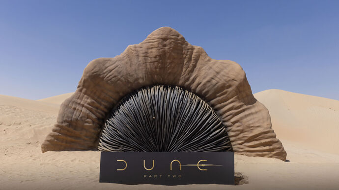 Celebrities and VIPs from the global screen industry celebrated Warner Bros. Pictures’ and Legendary Pictures’ Highly Anticipated Dune: Part Two at the official Middle East Premiere in Abu Dhabi