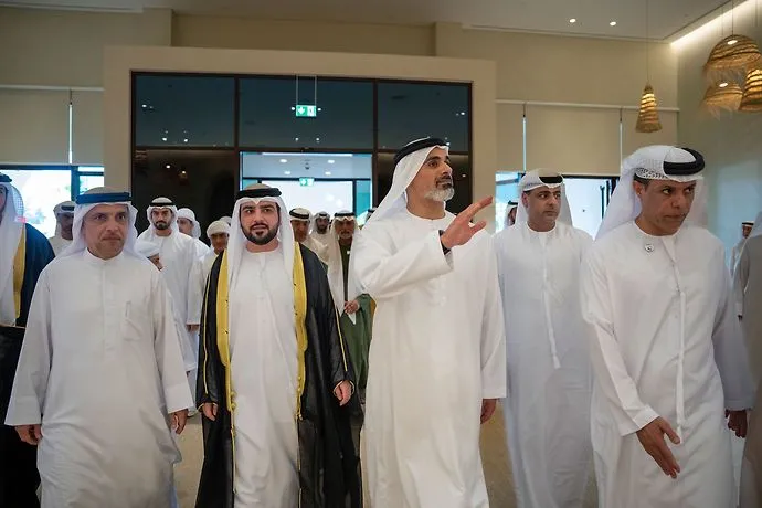Crown Prince of Abu Dhabi attends wedding of Omar and Ali Mohammed Haji Al Khouri