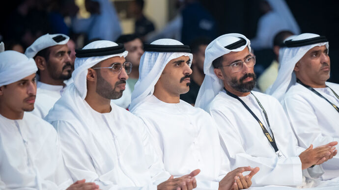 In the presence of Zayed bin Mohamed bin Zayed, inaugural Abu Dhabi Extreme Championship takes place at Mubadala Arena