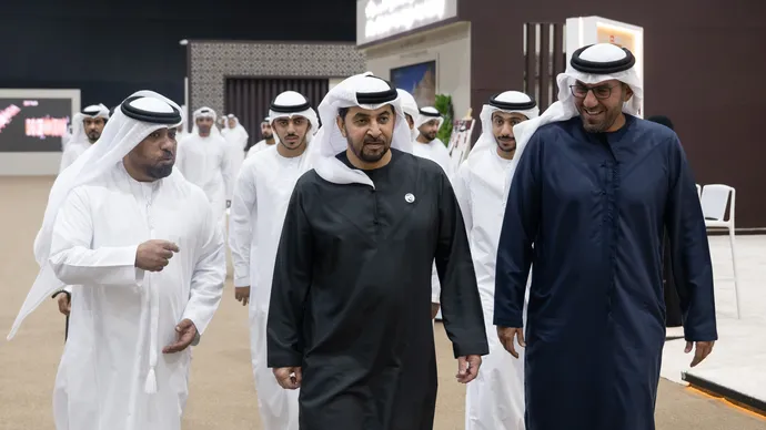 حمدان بن زايد يزور الدورة الخامسة من مهرجان الظفرة للتمور في مدينة زايد