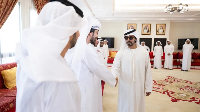 Khalifa bin Tahnoon bin Mohammed offers condolences on the passing of Mouza Ali Al Mazrouei